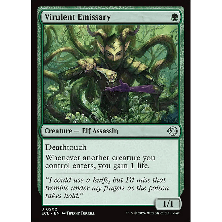 Virulent Emissary | Inglés | NM | ECL 1