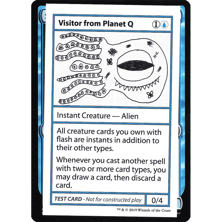 Visitor from Planet Q | Inglés | NM | CMB2 1