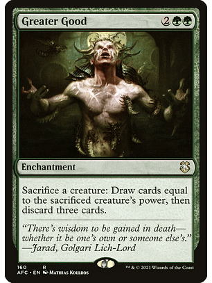 Greater Good | Inglés | NM | AFC