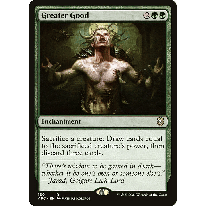 Greater Good | Inglés | NM | AFC 1