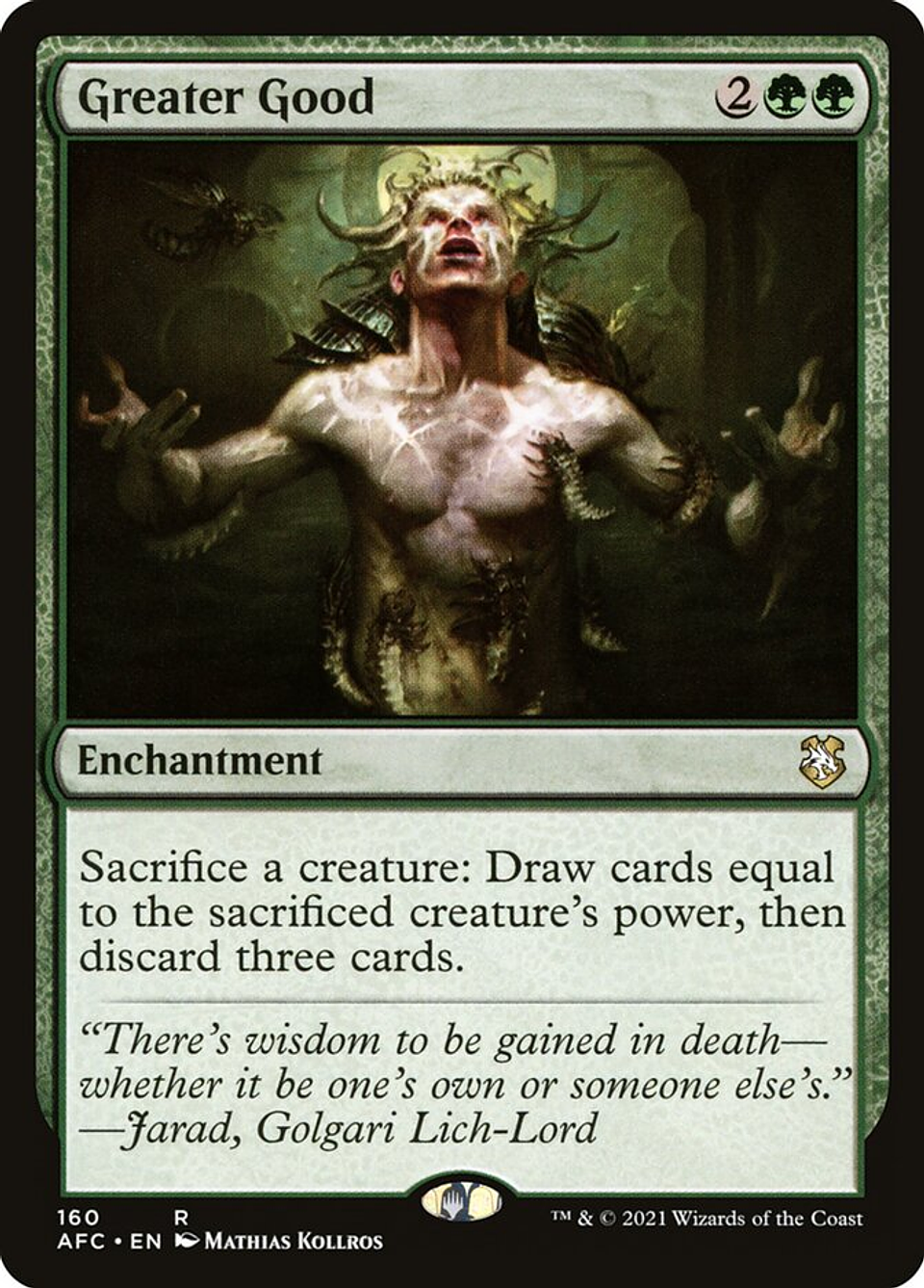 Greater Good | Inglés | NM | AFC 1