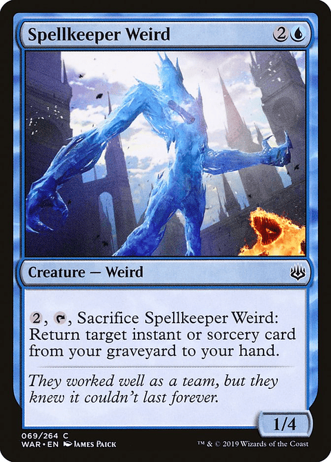 Spellkeeper Weird | Inglés | NM | WAR