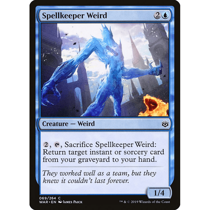 Spellkeeper Weird | Inglés | NM | WAR 1