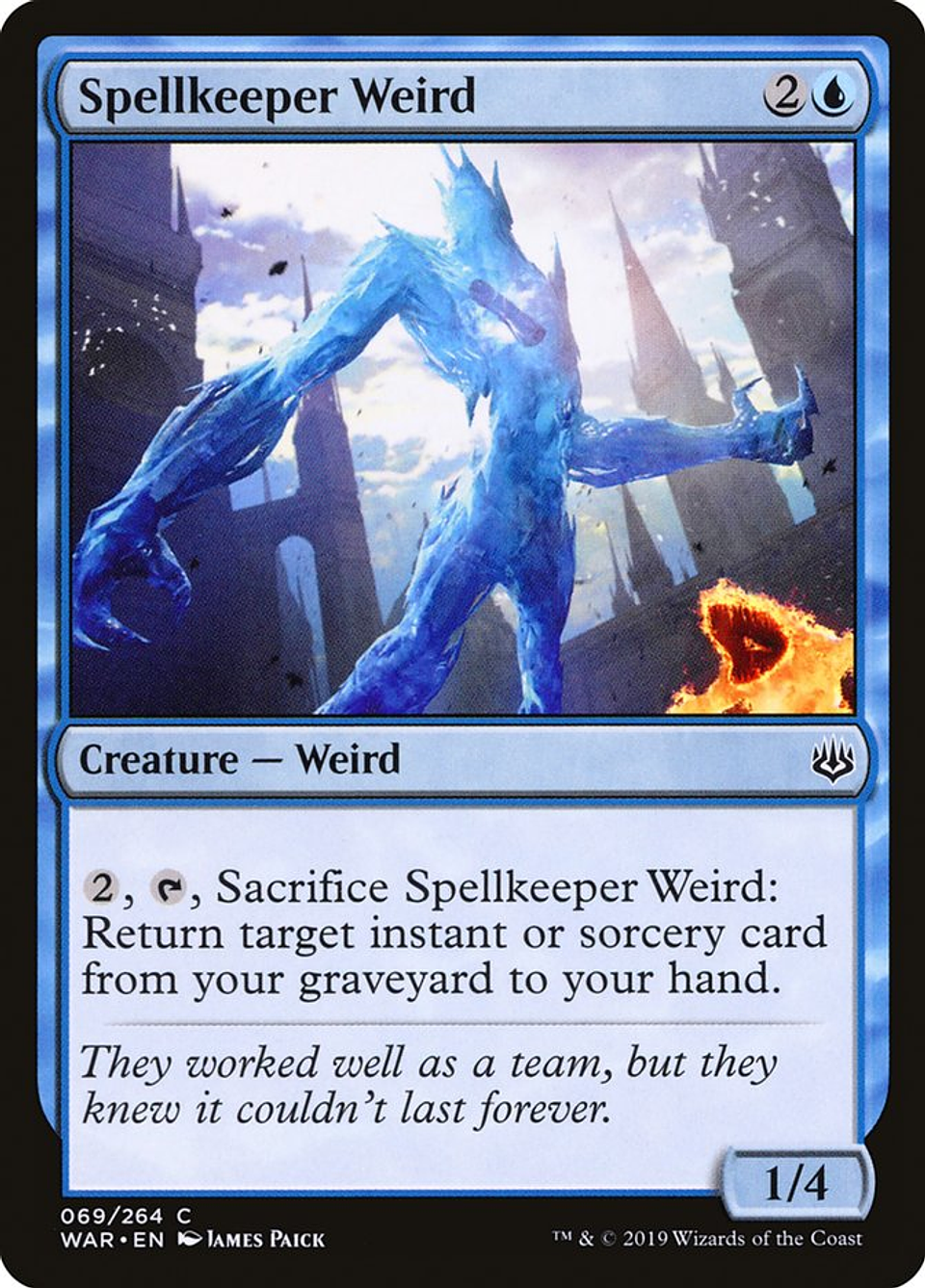 Spellkeeper Weird | Inglés | NM | WAR 1
