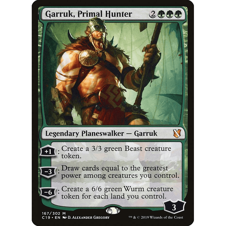 Garruk, Primal Hunter | Español | NM | C19 1