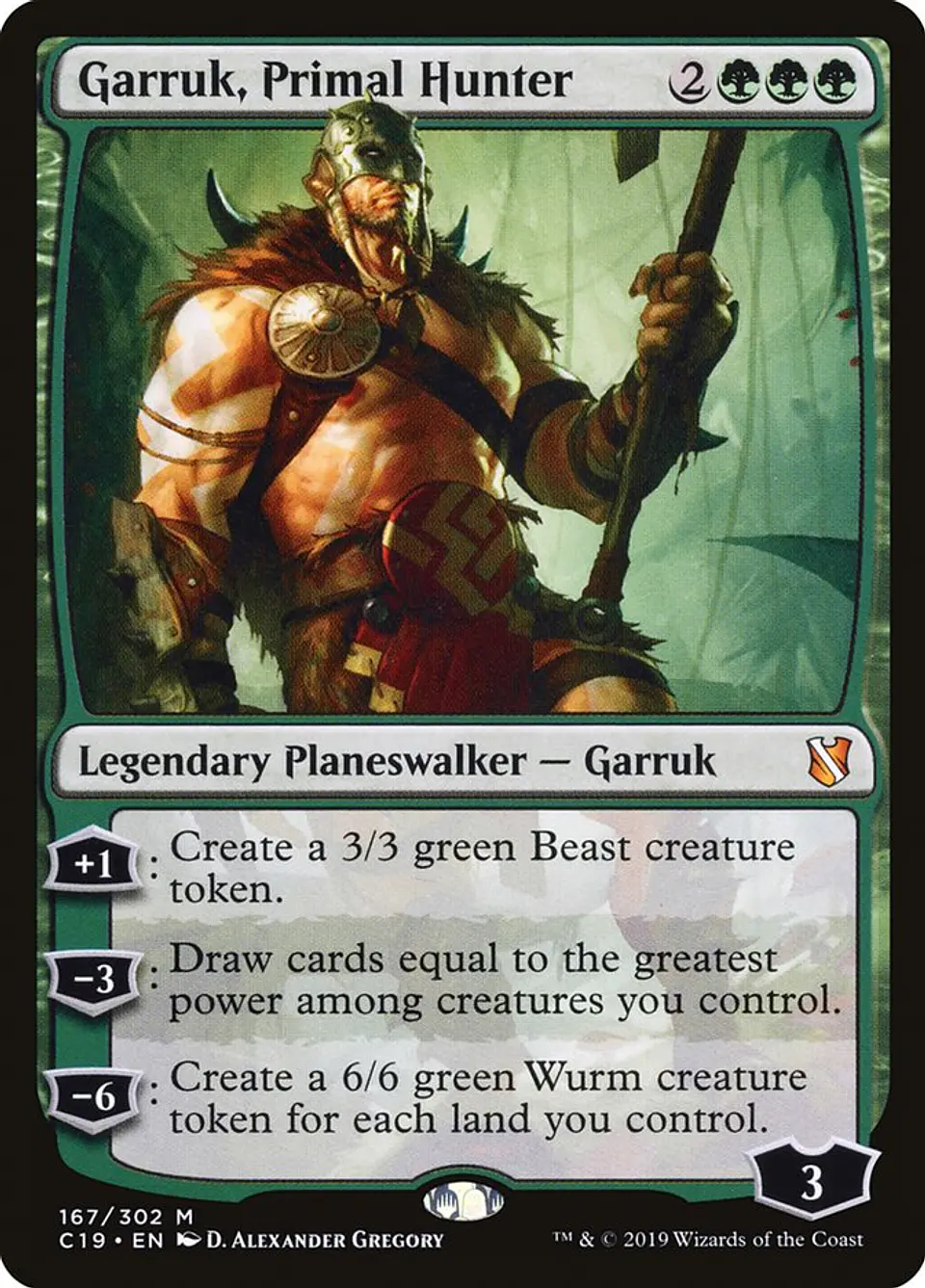 Garruk, Primal Hunter | Español | NM | C19 1