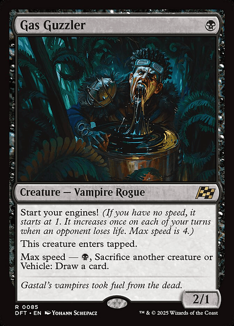 Gas Guzzler | Inglés | NM | DFT