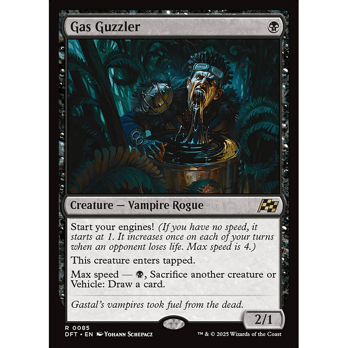 Gas Guzzler | Inglés | NM | DFT 1