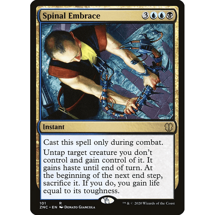 Spinal Embrace | Inglés | NM | ZNC 1