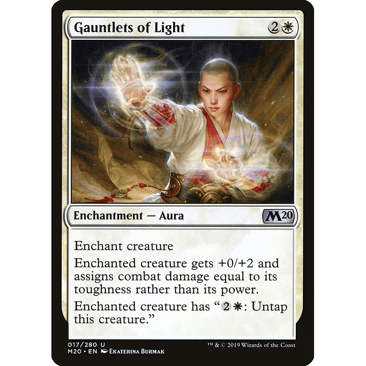 Gauntlets of Light | Inglés | NM | M20 1
