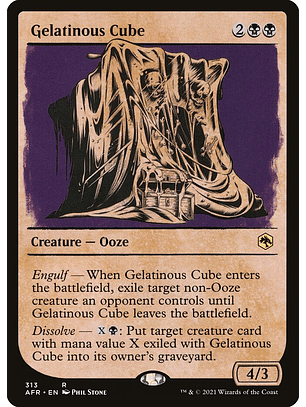 Gelatinous Cube (Showcase foil) | Inglés | NM | AFR