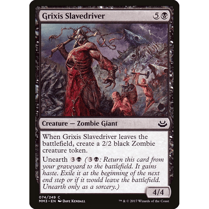 Grixis Slavedriver | Inglés | NM | MM3 1
