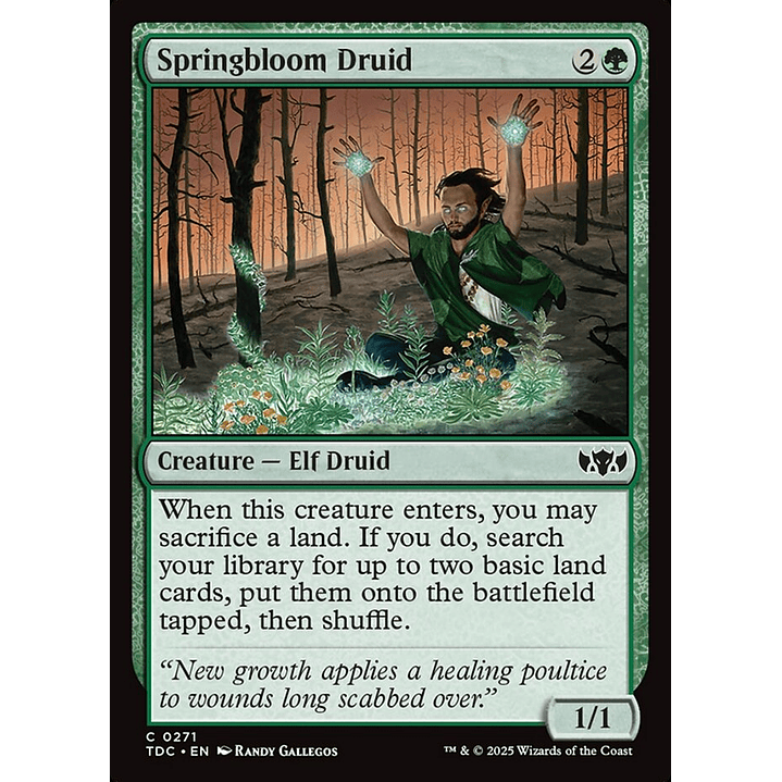 Springbloom Druid | Inglés | NM | TDC 1