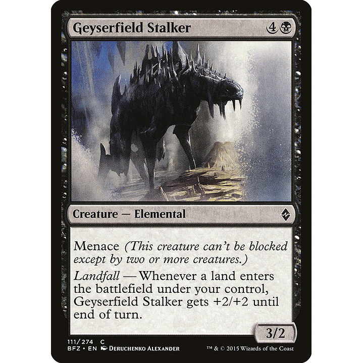 Geyserfield Stalker | Inglés | NM | BFZ 1