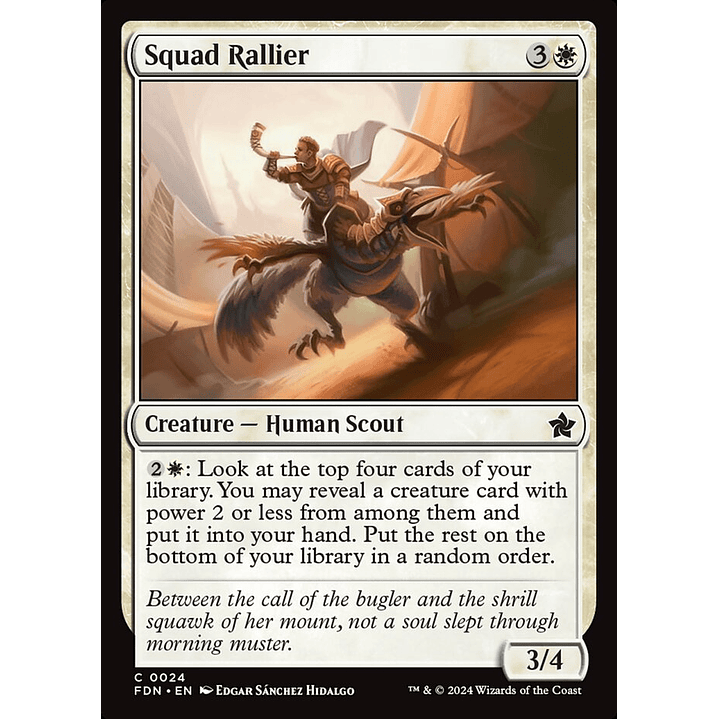 Squad Rallier | Español | NM | FDN 1