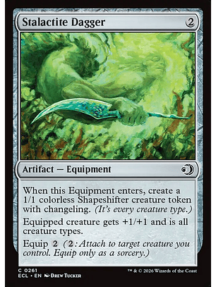 Stalactite Dagger (foil) | Inglés | NM | ECL