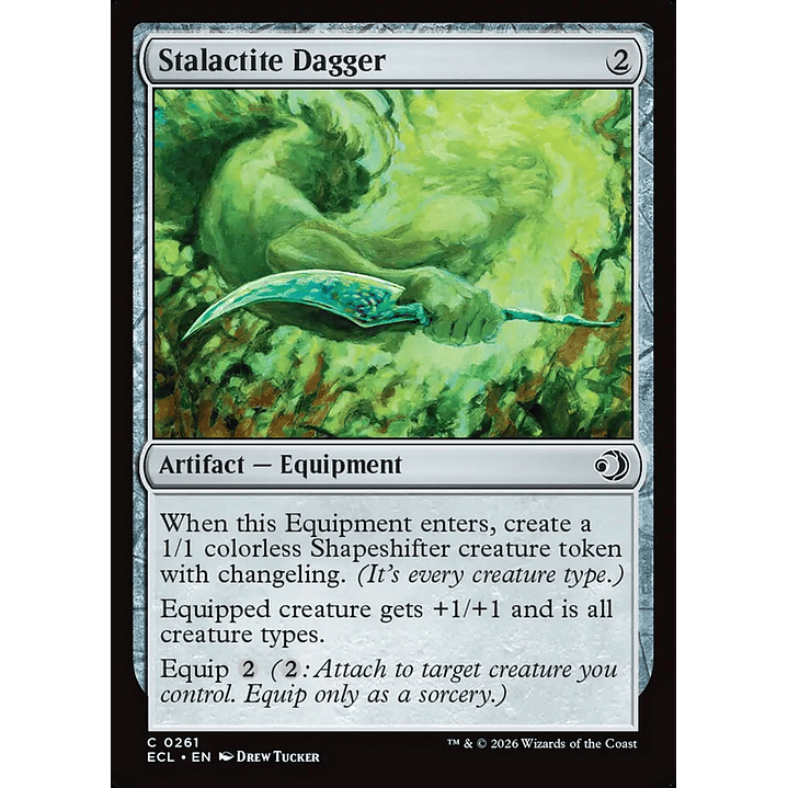 Stalactite Dagger (foil) | Inglés | NM | ECL 1