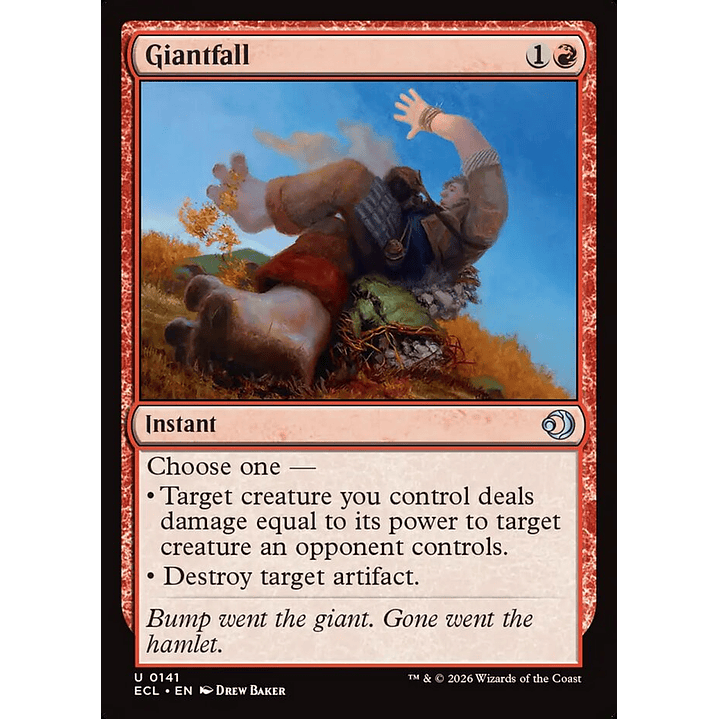 Giantfall (foil) | Inglés | NM | ECL 1