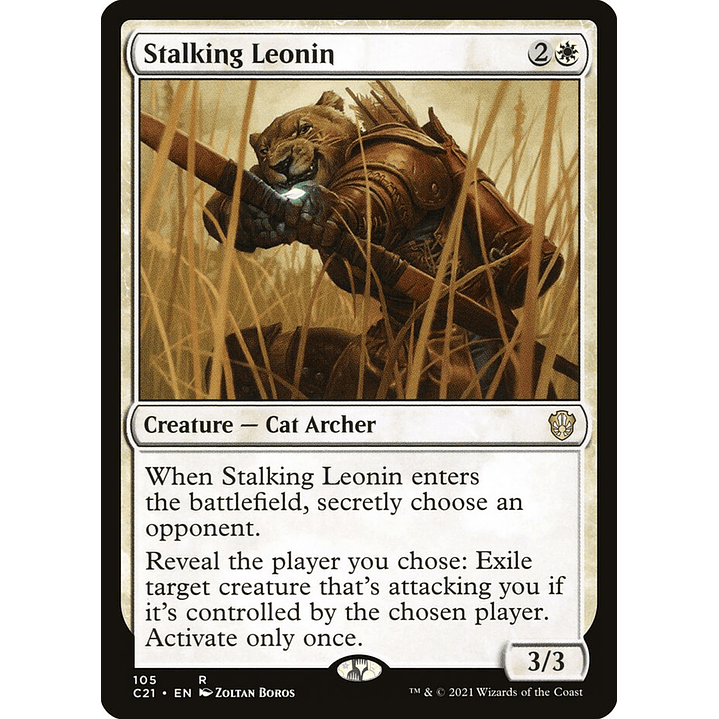 Stalking Leonin | Inglés | NM | C21 1