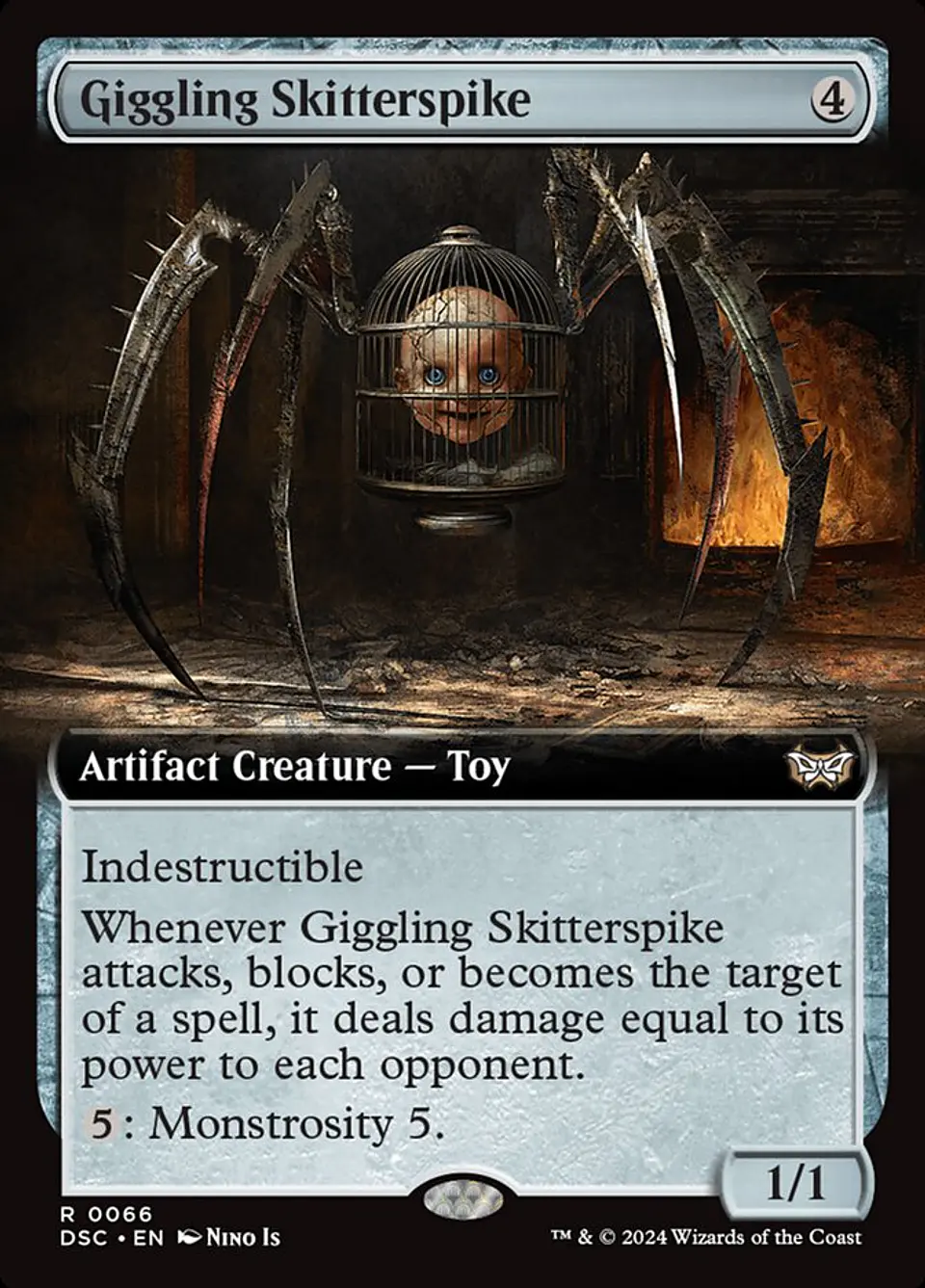 Giggling Skitterspike (Extended Art) | Inglés | NM | DSC 1