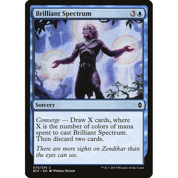 Brilliant Spectrum | Inglés | EX | BFZ 1