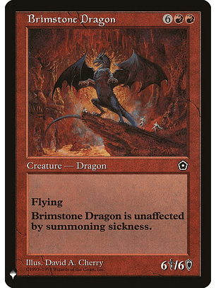 Brimstone Dragon (Retro Frame) | Inglés | NM | PLST