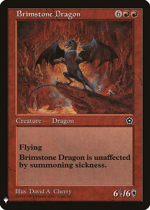 Brimstone Dragon (Retro Frame) | Inglés | NM | PLST