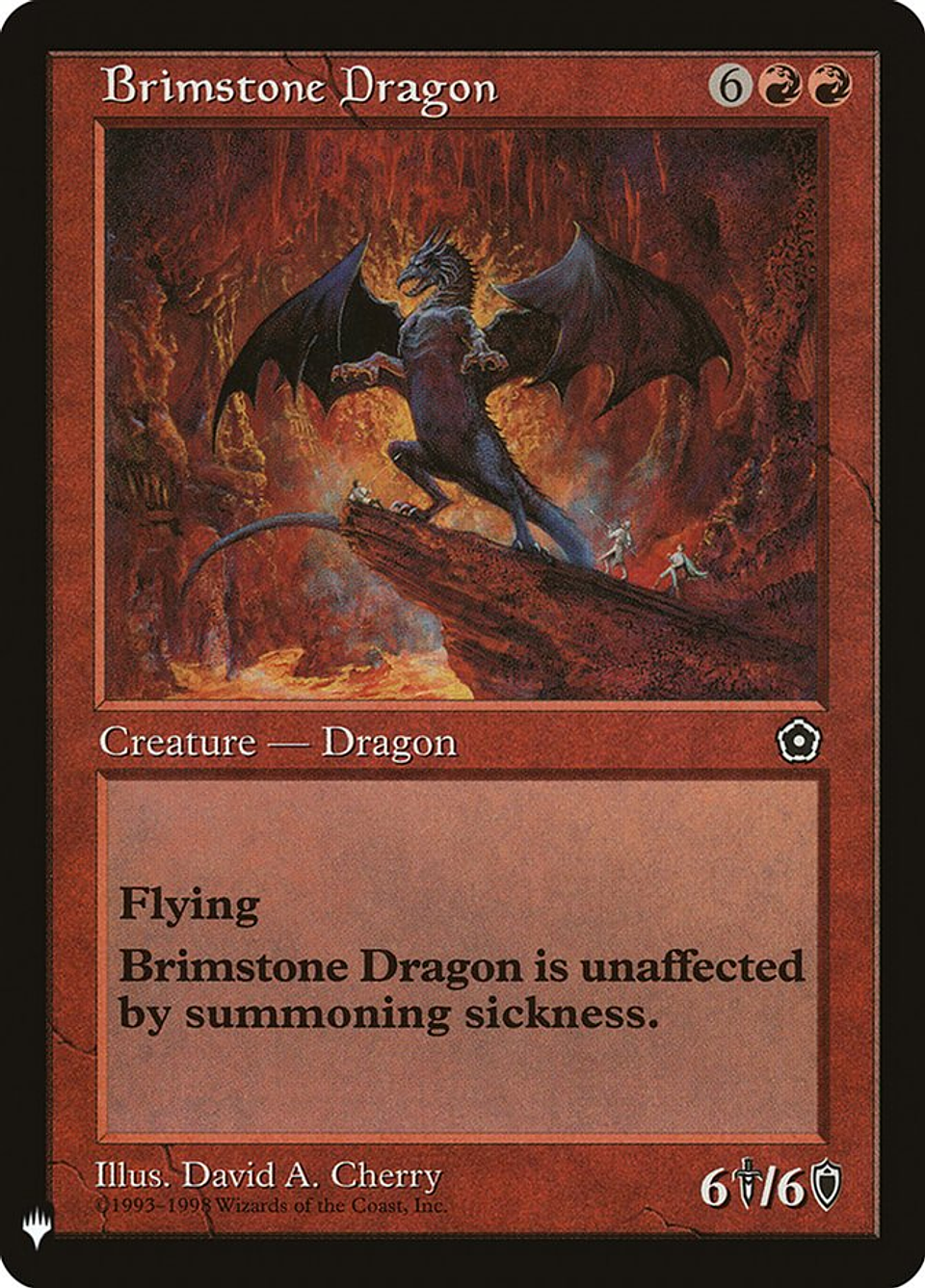 Brimstone Dragon (Retro Frame) | Inglés | NM | PLST 1