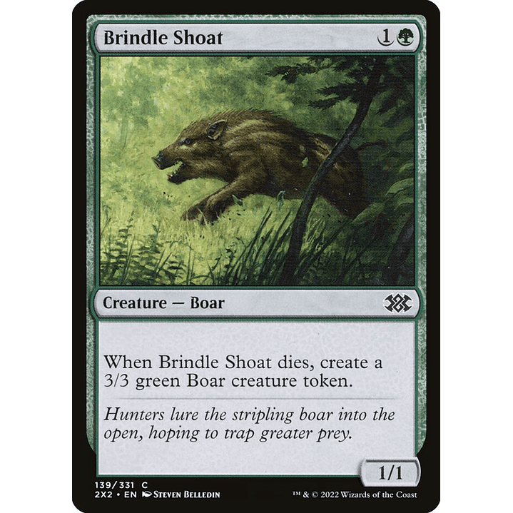 Brindle Shoat | Inglés | NM | 2X2 1