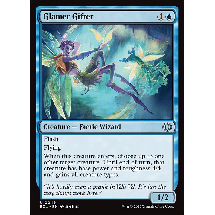 Glamer Gifter (foil) | Inglés | NM | ECL 1