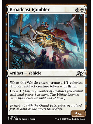 Broadcast Rambler | Inglés | NM | DFT