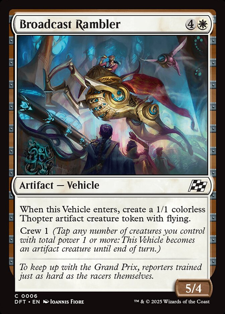 Broadcast Rambler | Inglés | NM | DFT 1