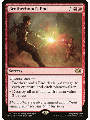 Brotherhood's End | Inglés | NM | BRO