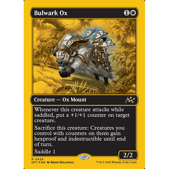 Bulwark Ox (foil) | Inglés | NM | DFT 1