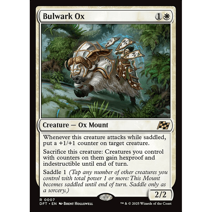 Bulwark Ox | Inglés | NM | DFT 1