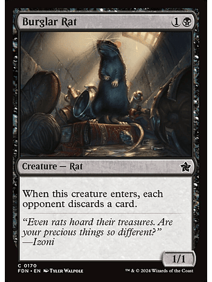 Burglar Rat | Inglés | NM | FDN