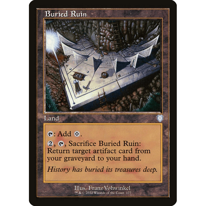 Buried Ruin (Retro Frame) | Inglés | NM | BRC 1