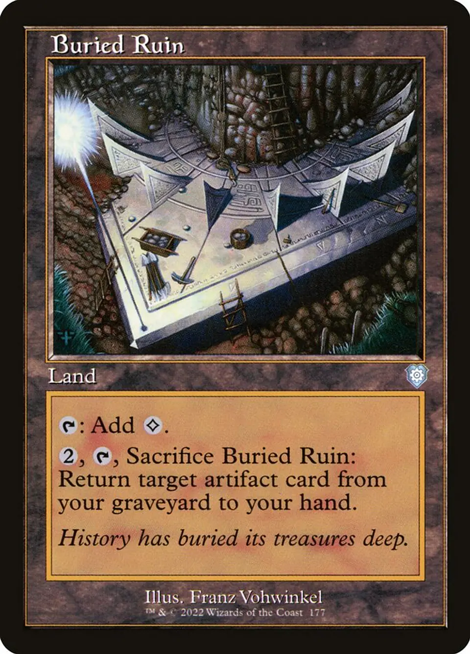 Buried Ruin (Retro Frame) | Inglés | NM | BRC 1