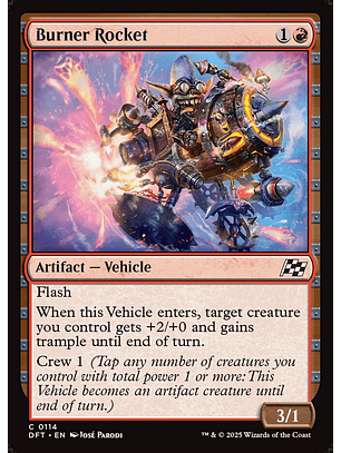Burner Rocket | Inglés | NM | DFT