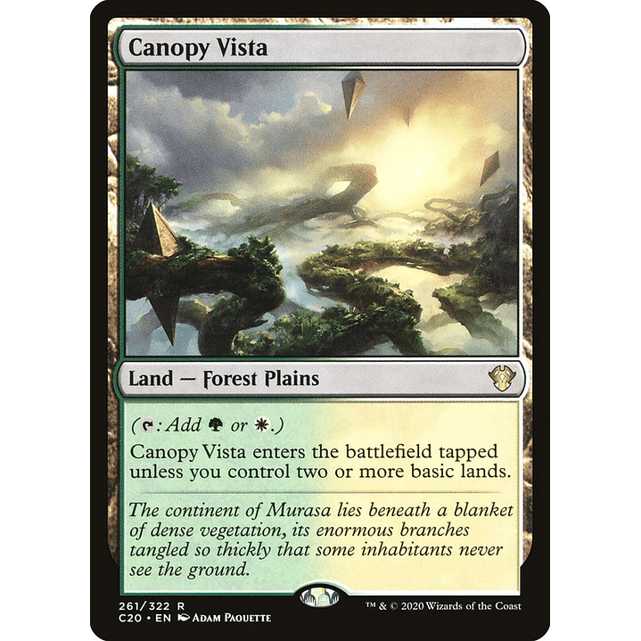 Canopy Vista | Inglés | NM | C20 1