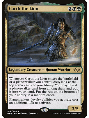 Carth the Lion (foil) | Inglés | NM | MH2