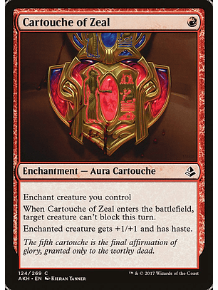 Cartouche of Zeal | Español | EX | AKH