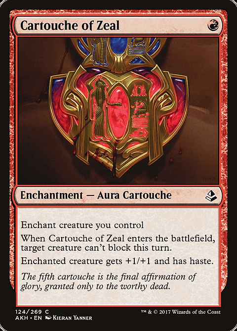 Cartouche of Zeal | Español | EX | AKH