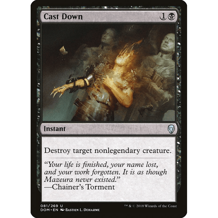 Cast Down | Español | NM | DOM 1