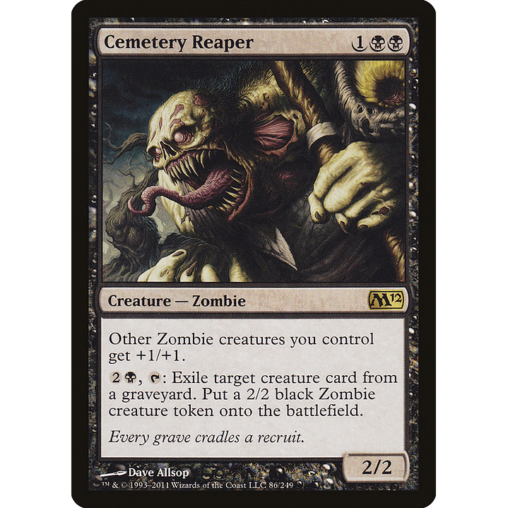 Cemetery Reaper | Inglés | EX | M12 1