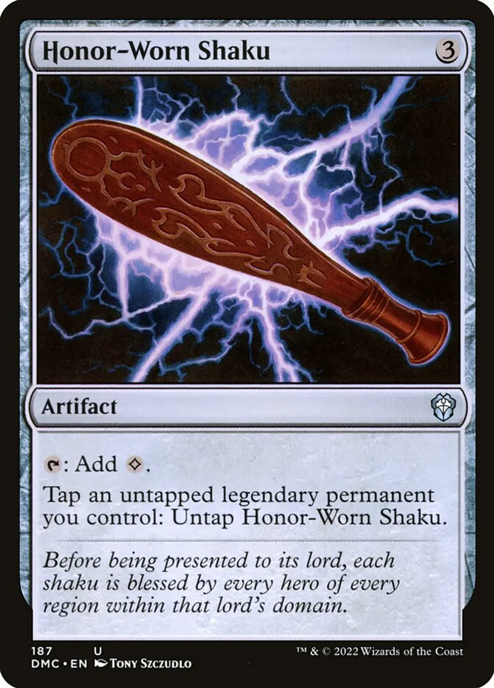 Honor-Worn Shaku | Inglés | NM | DMC 1