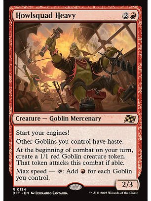 Howlsquad Heavy | Inglés | NM | DFT