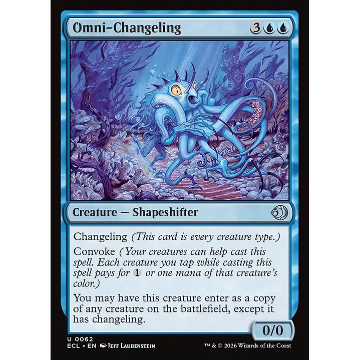 Omni-Changeling | Inglés | NM | ECL 1