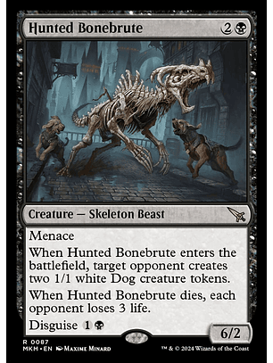 Hunted Bonebrute | Inglés | NM | MKM