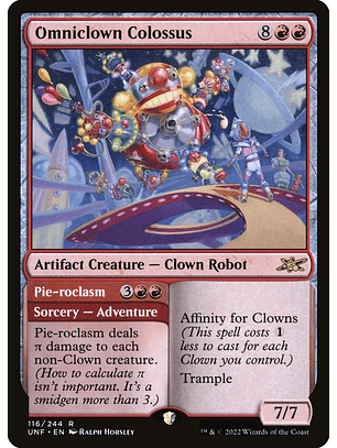 Omniclown Colossus // Pie-roclasm | Inglés | NM | UNF